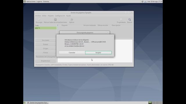 Instalación de paquetes con synaptic PHP MySQL apache debían 10 смотреть онлайн