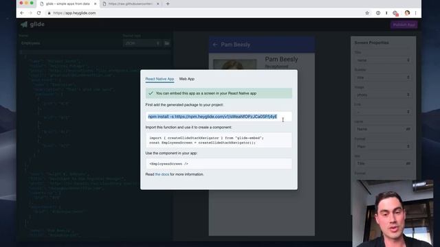 Glide: Simple React Native screens from data смотреть онлайн