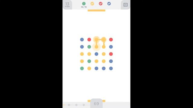 Two Dots - весёлые точки! Геймплей и первый взгляд на игру, Android, iOS смотреть онлайн