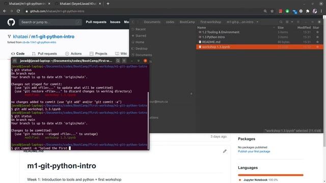 Use GitHub to submit assignments смотреть онлайн