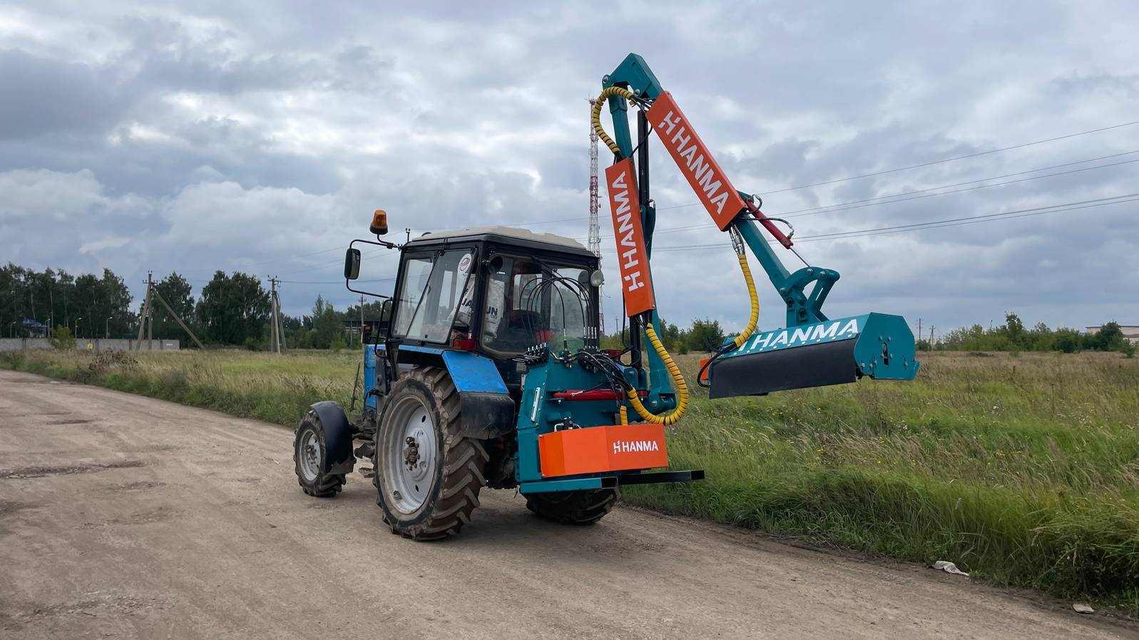 Косилка HANMA на трактор МТЗ