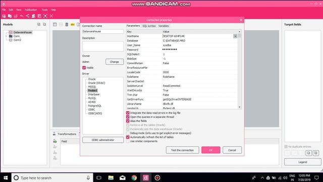 MyReport Firebird Connection