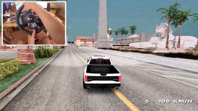 Ford Raptor F-150 2017 GTA San Andreas ? LOGITECH G29 BEST GRAPHIC смотреть онлайн