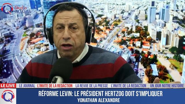 Réforme Levin: le Président Hertzog doit s'impliquer - L'invité de la rédaction du 15 janvier 2023 смотреть онлайн