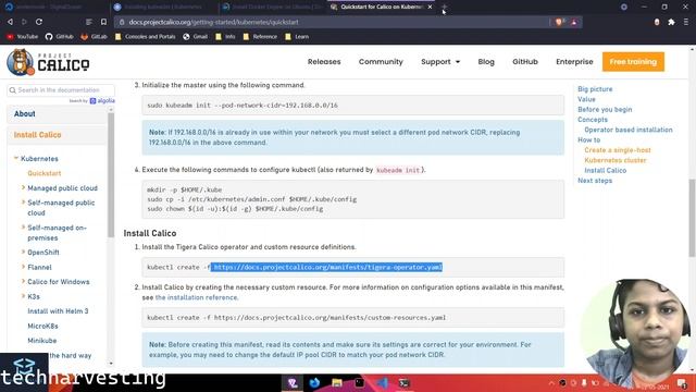 Installing, Configuring and Creating a cluster with kubeadm | Kubeadm and Kubernetes |TechHarvestin смотреть онлайн