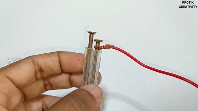 How To Make Simple Iron Nail Welding Machine At Home With Blade - Diy 12V Welding Machine смотреть онлайн