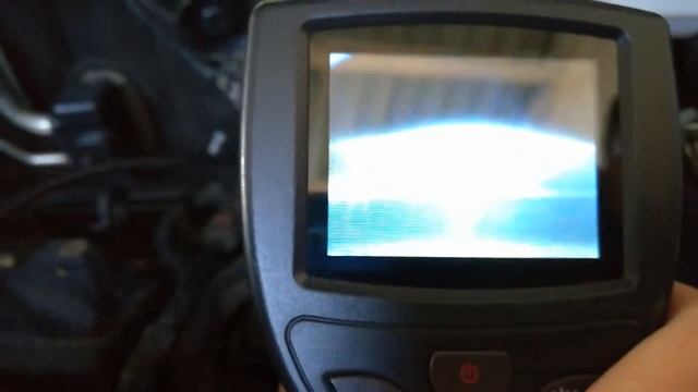 Kia Sportage осмотр видео эндоскопом цилиндров