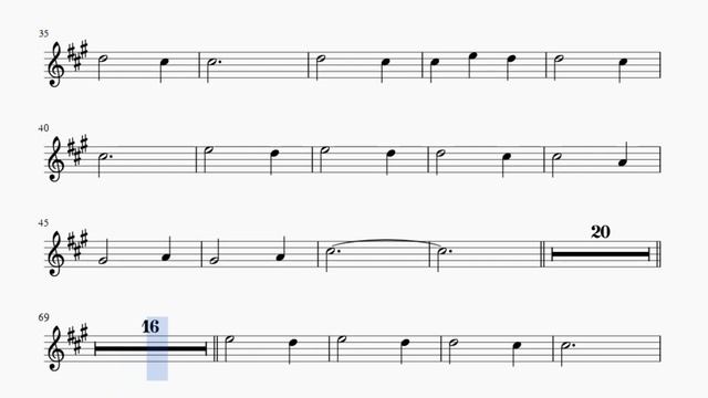 Once Upon a December. Stephen Flaherty & Lynn Ahrens. From animated film "Anastasia". Alto sax cove смотреть онлайн