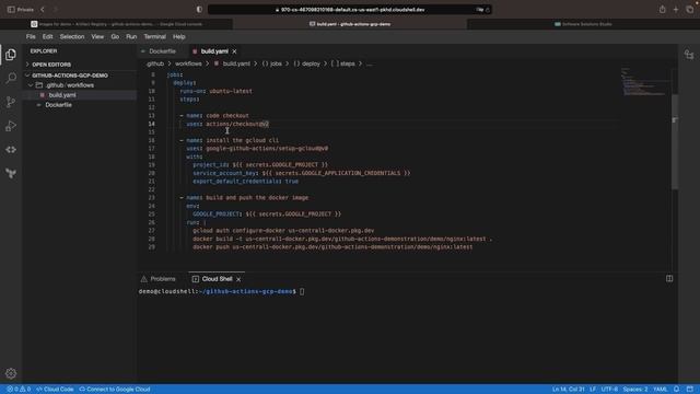 Docker Builds with GitHub Actions and Artifact Registry (GCP) смотреть онлайн