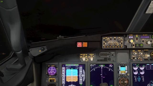 НордСтар Уфа - Нижний Новгород B738 VATSIM смотреть онлайн