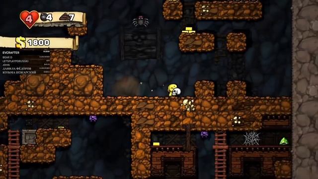 И снова Spelunky! Часть 2 смотреть онлайн