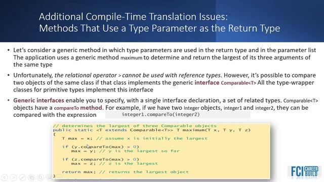 Chapter 20 Generic Classes and Methods смотреть онлайн