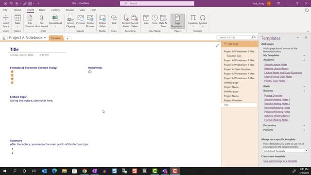How to use Templates in OneNote to boost productivity смотреть онлайн