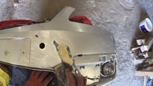 Покраска бампера из баллончика. Самый простой и быстрый способ.