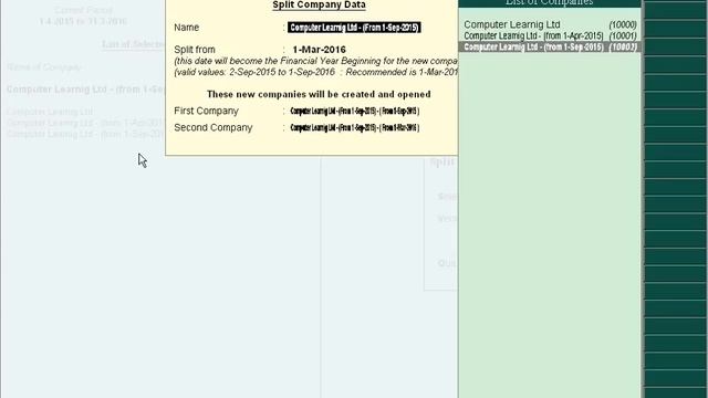 Split Company Data in Tally ERP in hindi | Split Company In Tally Erp 9 | Split Data In Tally смотреть онлайн