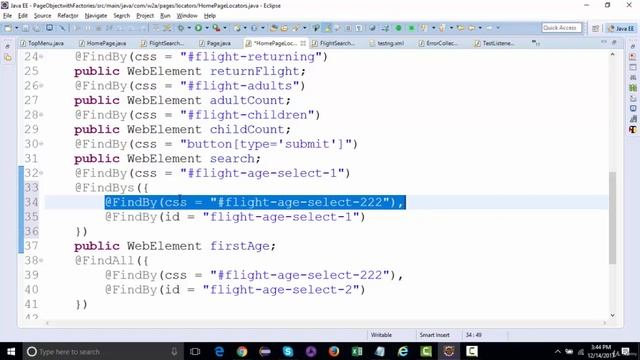 8 Page Factories FindBys and FindAll annotations смотреть онлайн