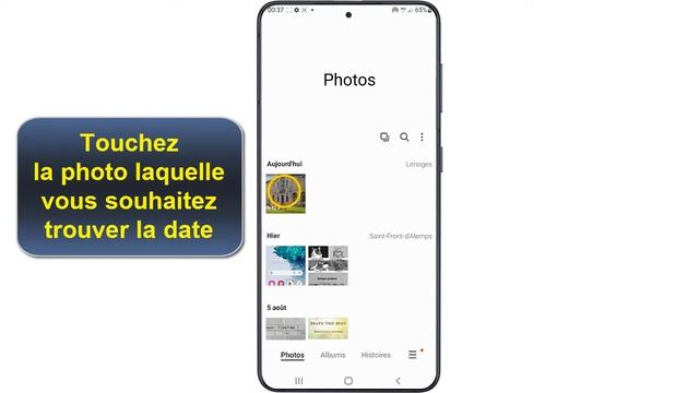 Comment trouver la date et l'heure d'une photo sur Samsung Android смотреть онлайн
