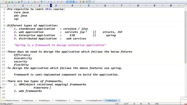 Spring Boot Tutorials || Introduction to Spring || by Mr.Ratan || class-01 смотреть онлайн