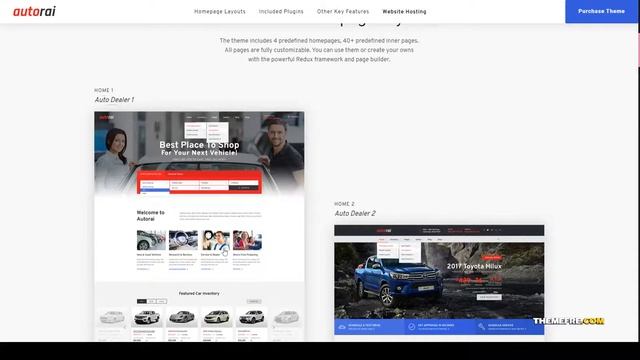 Avtorai- Car Dealer and Automotive Classified WordPress Theme directory listing Website Builder смотреть онлайн