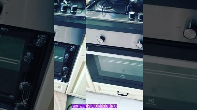 Разбилось наружнее стекло духовки Electrolux смотреть онлайн