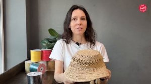 МОЖНО ЛИ МОЧИТЬ РАФИЮ - как ухаживать за изделиями из рафии, как придать форму вязаной шляпе