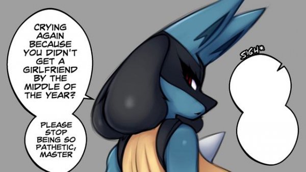 Lucario and Master - SaltyXodium Comic Dub