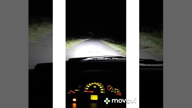 Установка BI-LED туманок на приору и замена лампочек ближнего света