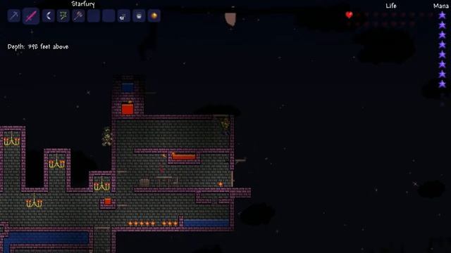 Terraria Single Player: House built in corruption. смотреть онлайн