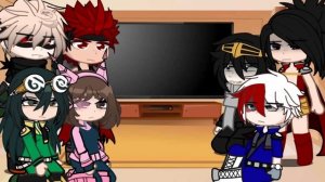 Class 1a react to Deku’s past as ken Kaneki | tokyo ghoul x mha | au⚠️ | 1/? |