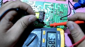 Не включается ЖК ТВ IZUMI TLE19H150G Ремонт блока питания