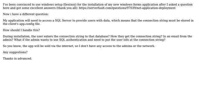 DevOps & SysAdmins: Connection string during installation (2 Solutions!!) смотреть онлайн