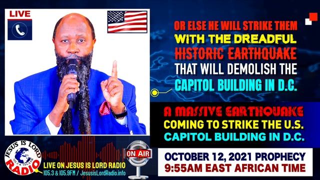 PROPHECY OF A MASSIVE EARTHQUAKE COMING TO STRIKE THE USA CAPITOL BUILDING IN D.C. смотреть онлайн