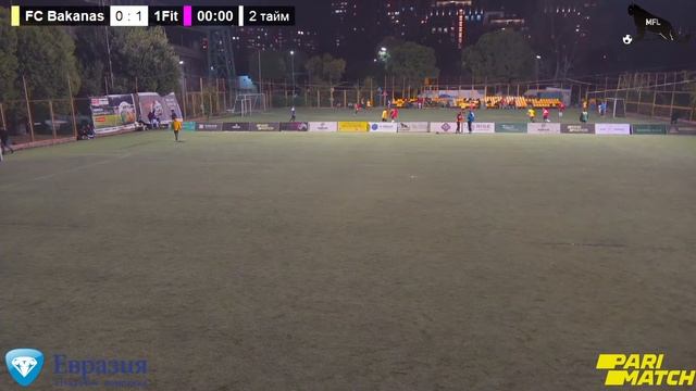 FC Bakanas - 1Fit / MFL Almaty Осень 2022 смотреть онлайн