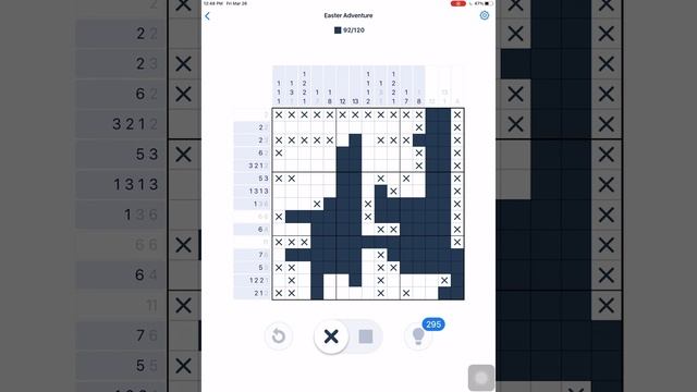 Nonogram Easter Adventure 2021 Postcard 2 Puzzle 24 смотреть онлайн