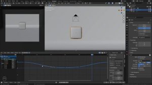 Зацикленная анимация в Blender | Graph Editor | Тонкая подстройка анимации