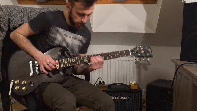 Blackstar HT-5R - Gibson SGJ 2014 - Kinda jazzy jam смотреть онлайн