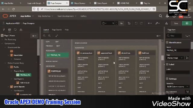 Oracle APEX Training Demo session presented by software channel смотреть онлайн