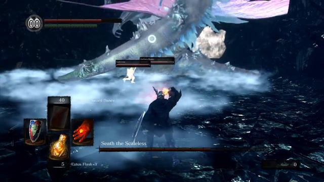 Dark Souls Remastered: Seath the Scaleless (Boss fight) смотреть онлайн