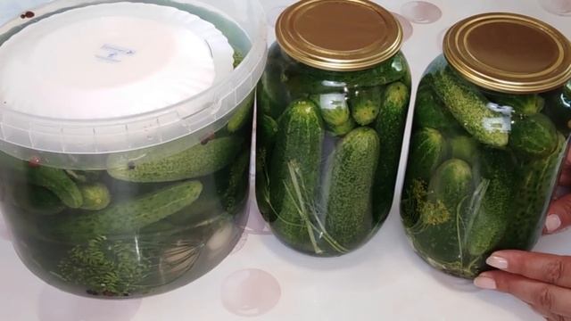 Бочковые Огурцы в банках на Зиму без Уксуса, Сахара и Стерилизации !!! смотреть онлайн