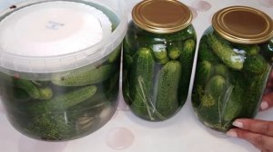 Бочковые Огурцы в банках на Зиму  без Уксуса, Сахара и Стерилизации !!!