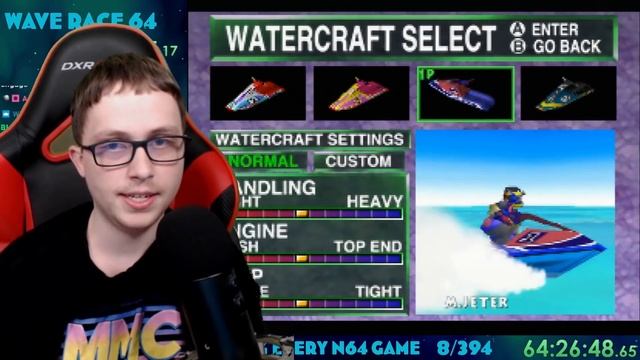 Beating EVERY N64 Game - Wave Race 64 (8&9-394) смотреть онлайн