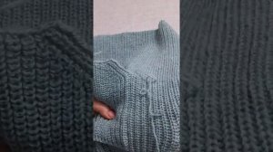 Как пришить карман на жемчужной резинке. Пришиваем карман к вязаному изделию.