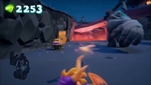 Spyro Reignited Trilogy: Fracture Hills Walkthrough - Orbs, Gems, & Talisman смотреть онлайн