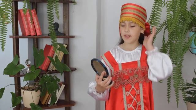 Читаем Пушкина. Гапоненко Ульяна. Сказка о мертвой царевне и о семи богатырях (Отрывок). смотреть онлайн