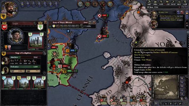 CK2 - OPH - 72 - A not so peaceful emperor смотреть онлайн