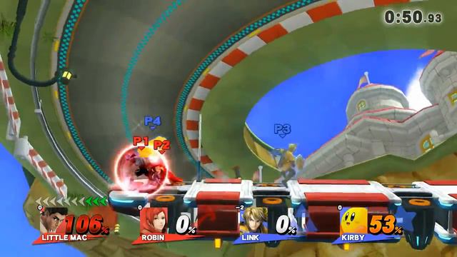 SSB4 (For Glory) Little Mac and Robin vs Link and Kirby - Sudden Death Warriors смотреть онлайн