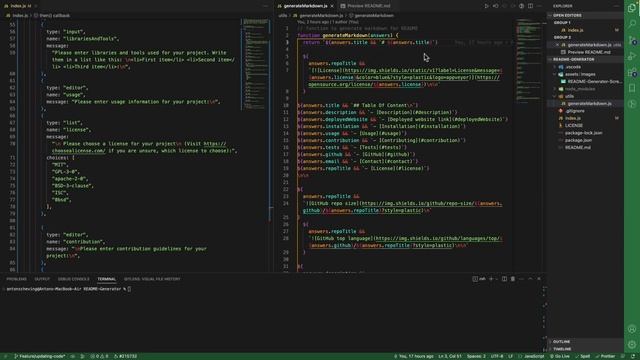 How to Automatically Generate a Professional README for Your GitHub Project - README Generator Demo смотреть онлайн