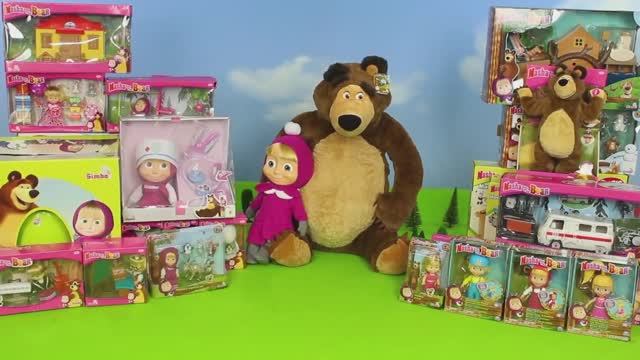 Маша и Медведь/ Коллекция игрушек/ Домик для кукол смотреть онлайн