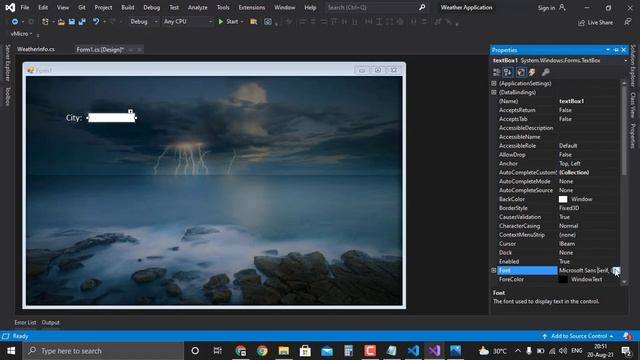 Weather Application in C# using Open Weather Map API - .NET Windows Forms App - Programming Concept смотреть онлайн