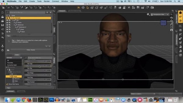 Creating a Character in DAZ Studio (Overview)